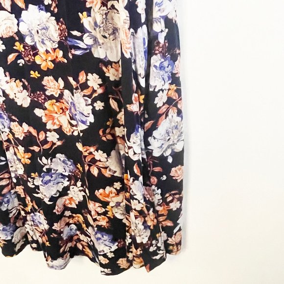 Maurices 24/7 Shift Dress, Blue Coral Floral Size XL - Picture 2 of 5